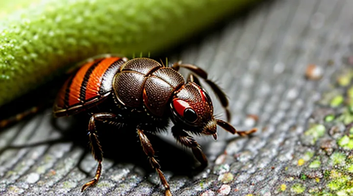 What happens to a tick after it has fed on blood?