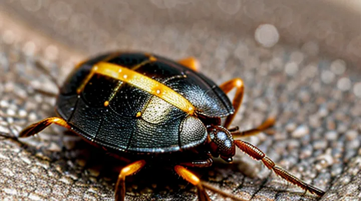 What happens to a tick that has engorged and then detached?