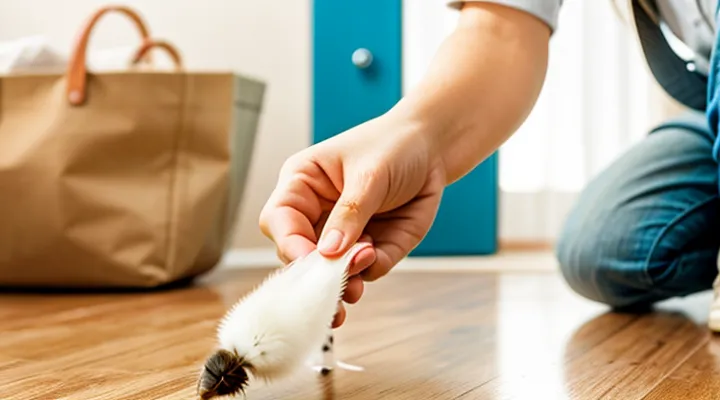What happens to fleas after applying flea drops?