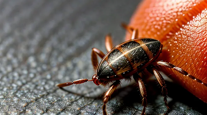 What happens when a tick remains on the skin?