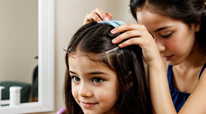 What helps eliminate lice and nits from hair?