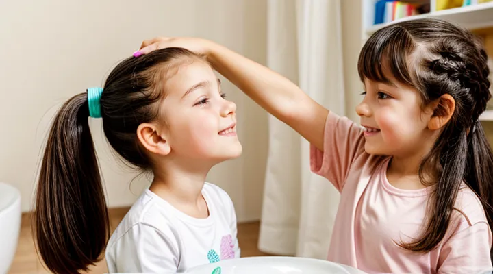 What helps get rid of lice and nits from children's hair?