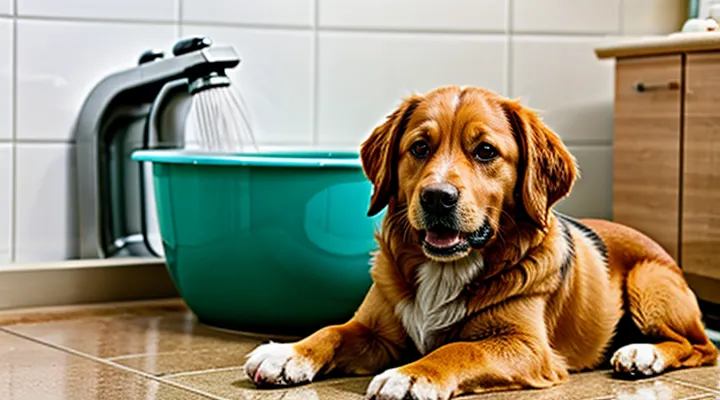 What home remedies can be used to wash a dog for fleas?