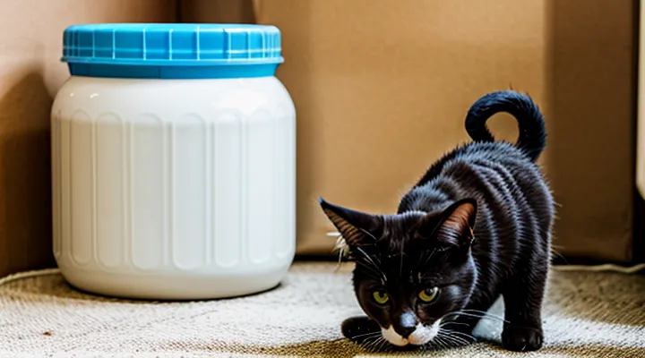 What is a fast and effective way to treat a cat for fleas at home?