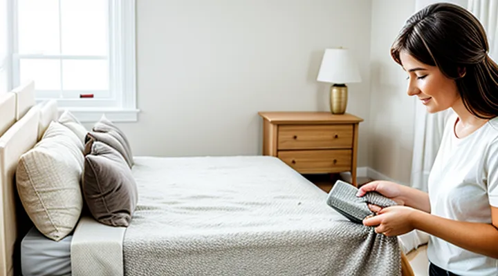 What is a fast and effective way to treat furniture for bed bugs at home?