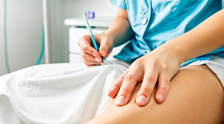 What is done in hospital after a tick bite?