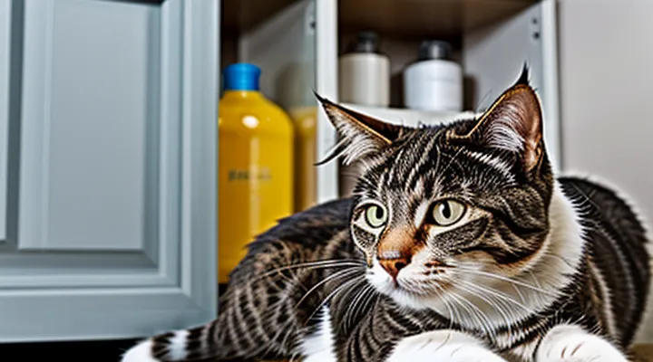 What is the best way to eliminate fleas from a cat quickly?