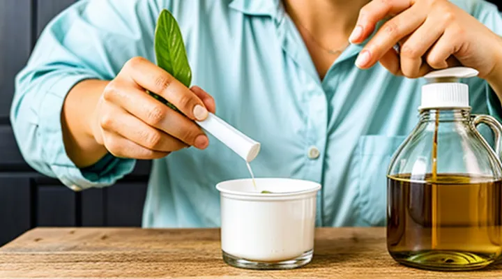 What is the correct way to extract a tick from a person at home using plant-based remedies?