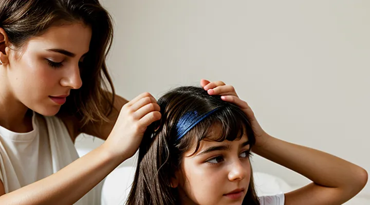 What is the interpretation of dreams about nits and lice in hair