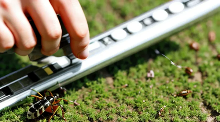 What is the method called for destroying ticks?