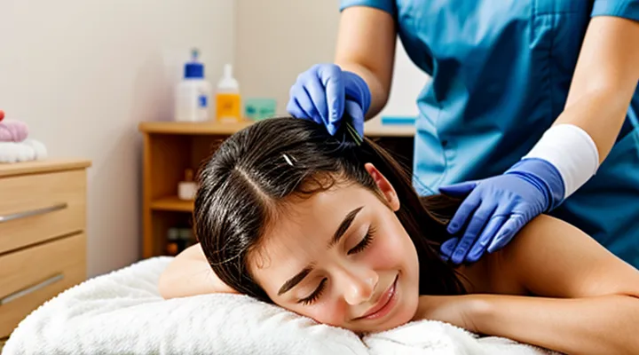 What is the name of a lice treatment?