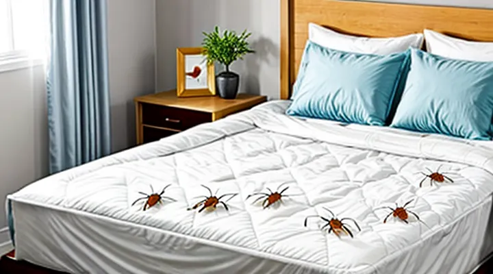 What is the rate of bed bug reproduction after they appear in an apartment?