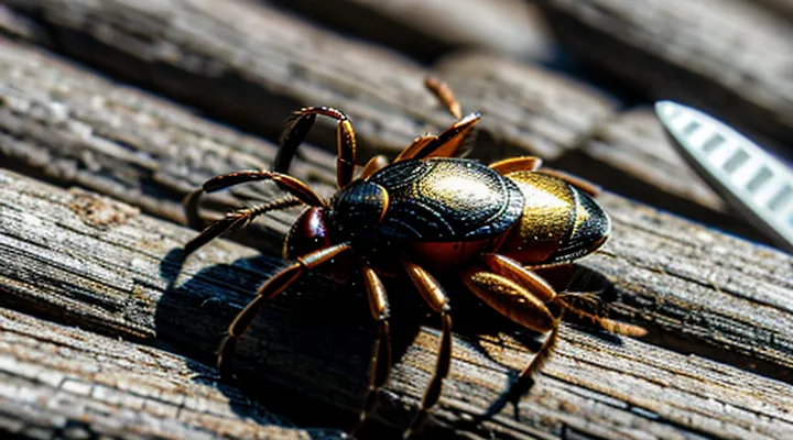 What is the term for tick treatment?