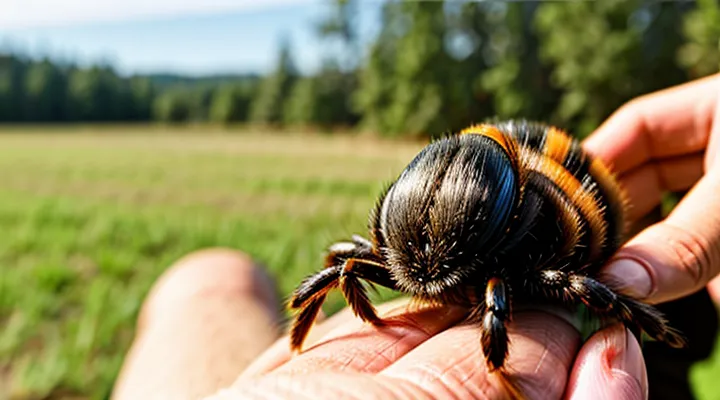 What is the test called for a tick on the face?