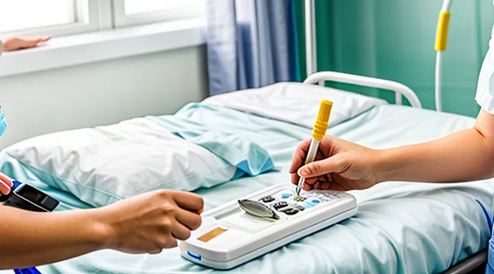 What measures are taken in a hospital after a tick bite?