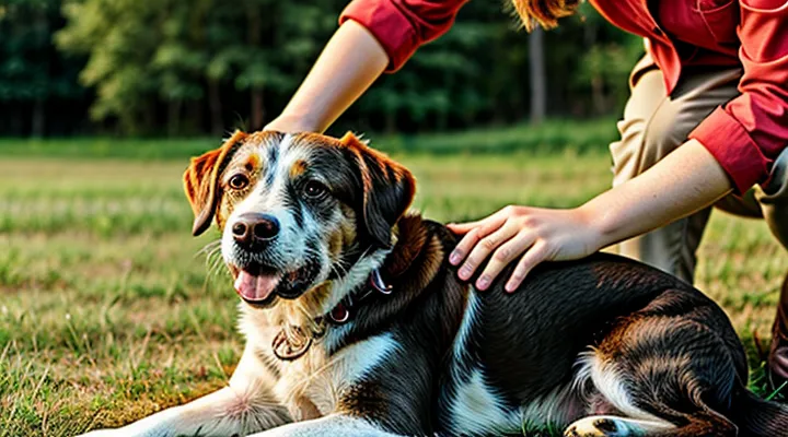What medications are recommended for treating a dog for ticks?