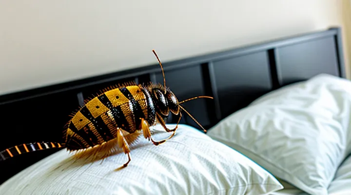 What pests can appear in a bed besides bedbugs?
