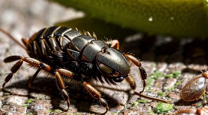 What reaction occurs after a tick bite?