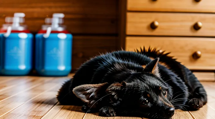 What should be applied to flea bites on humans?