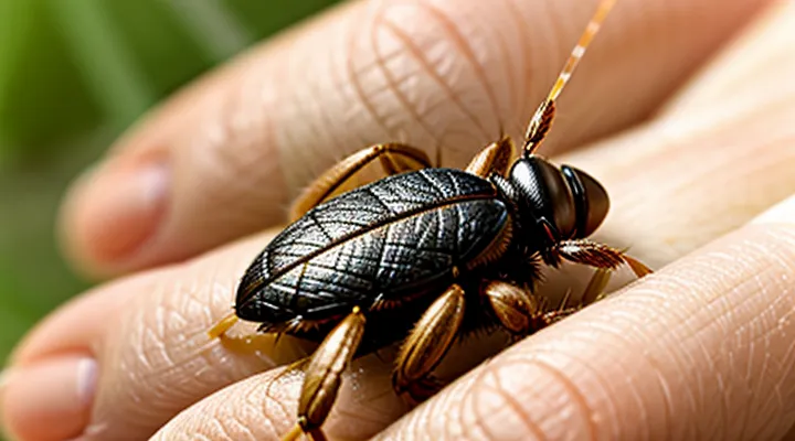 What should be done after removing a tick?