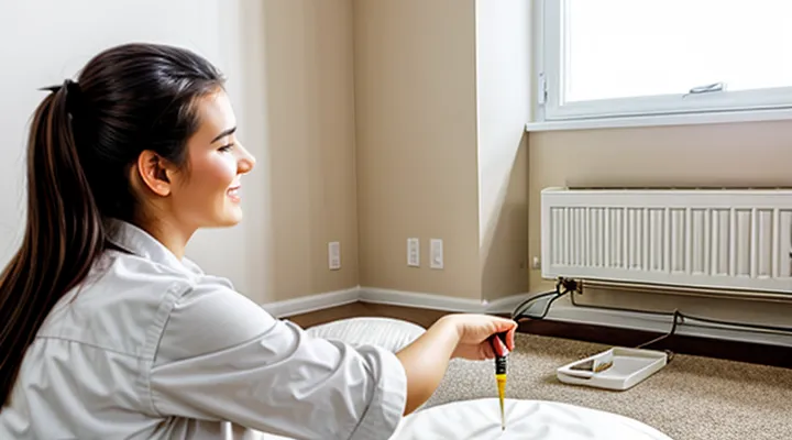 What should be done after treating an apartment for bedbugs?