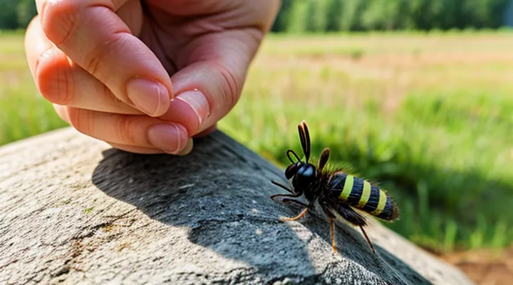 What should be done for swelling and redness at the site of a tick bite?
