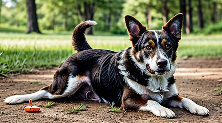 What should be done if a dog is bitten by a tick at home?