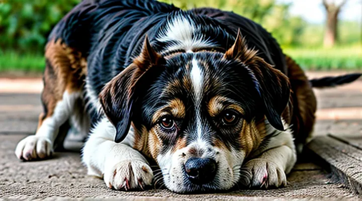 What should be done if a lump forms after a tick bite in a dog?