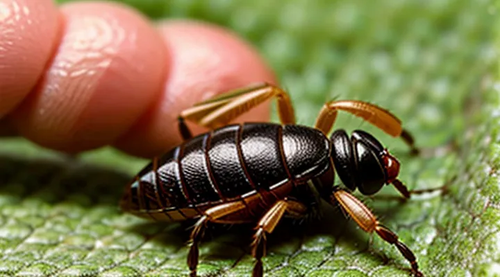 What should be done if a person has been bitten by a tick and it has already been removed: care recommendations?