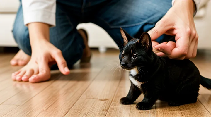 What should be done if a person has fleas?