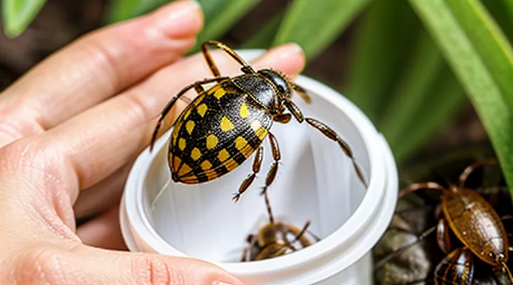 What should be done if a tick bites and the specimen is not preserved?