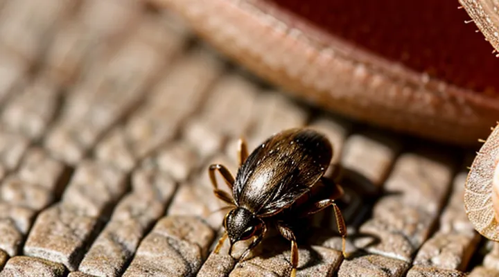What should be done if a tick's head remains embedded in a person?