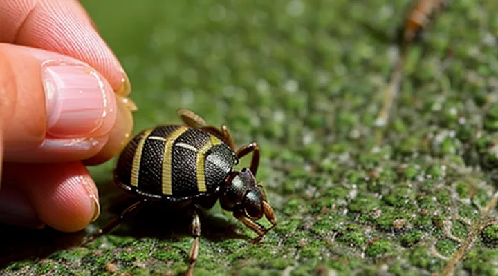 What should be done if a tick's head remains in a person's body?