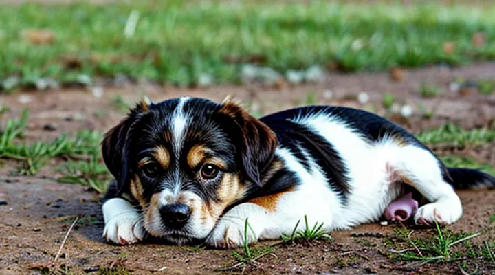 What should be done if a tick's head remains inside a dog?