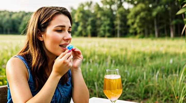 What should be drunk after a tick bite for prophylaxis?