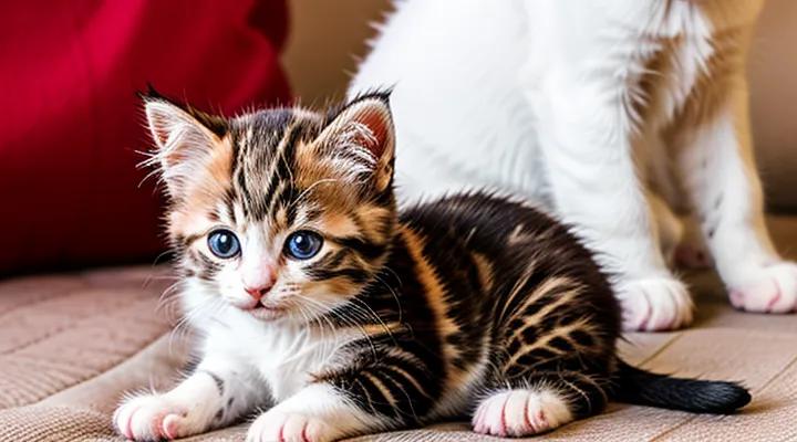 What should be used to treat a one‑month‑old kitten for fleas?