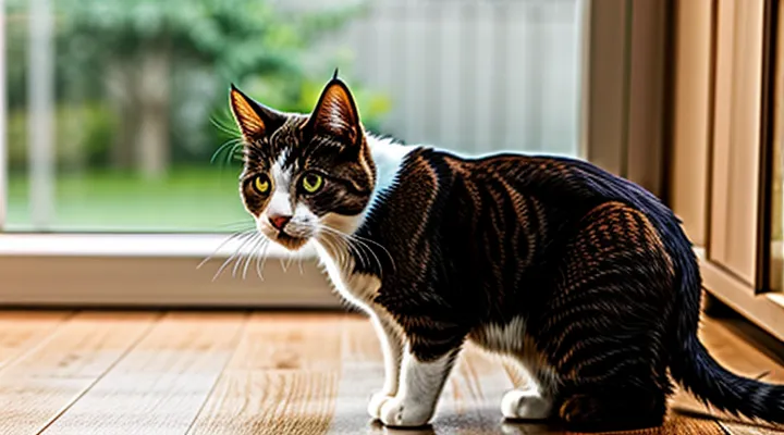 What should I do if a cat swallows flea drops from its neck?