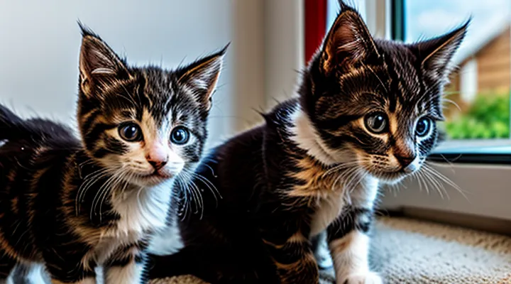 What should I do if a kitten has fleas?