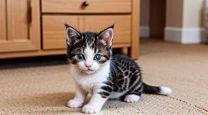 What should I do if flea drops are not helping a kitten?