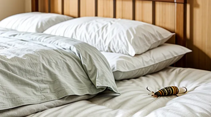 What should I do if fleas have infested the bed?