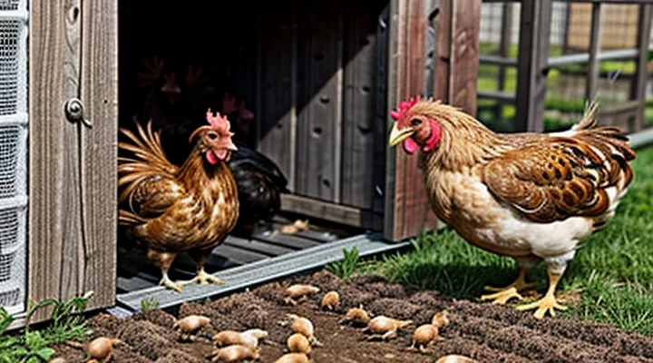What should I do if fleas infest a chicken coop, and how can I eliminate them at home?