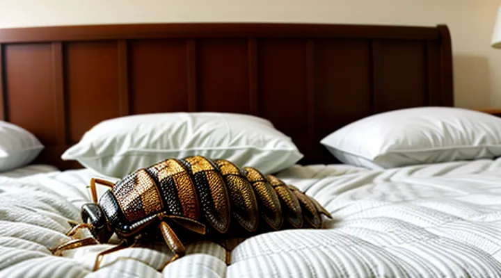 What should I do if there are bedbugs in the bed?