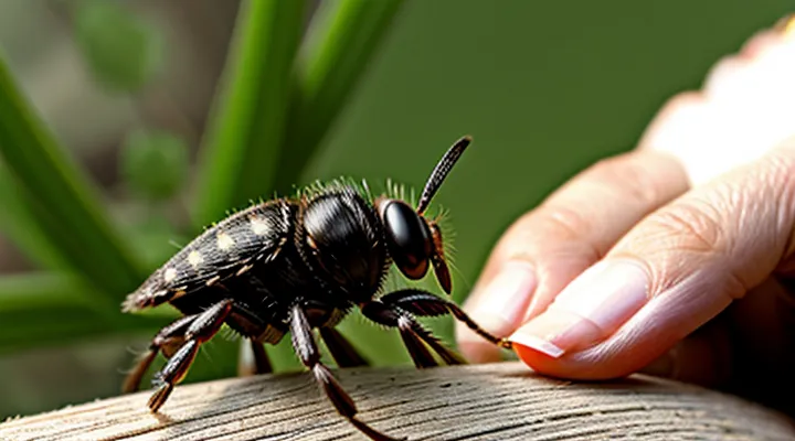 What should not be done after a tick bite?