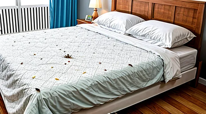 What should you apply to a bedbug bite?