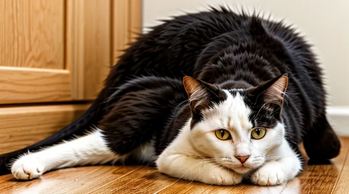 What should you do if a cat swallows flea drops?
