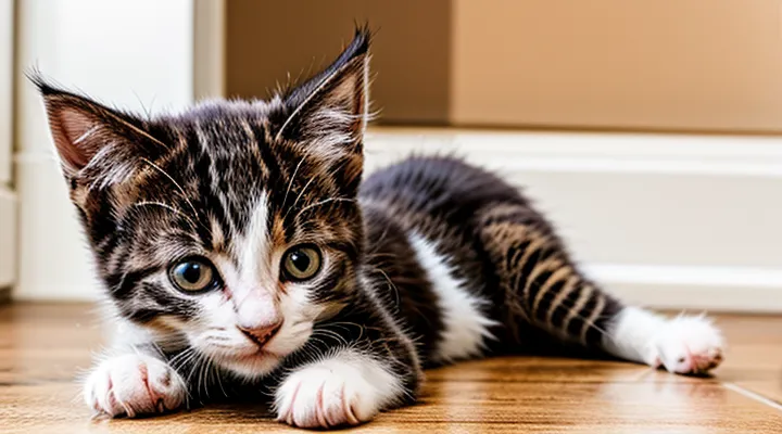 What should you do if a kitten has a tick?