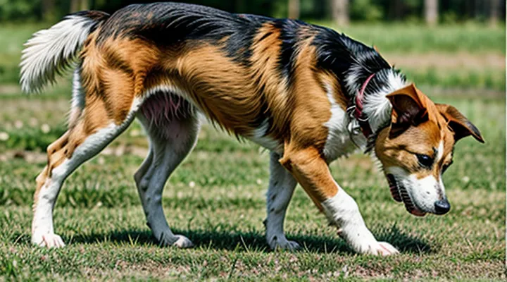 What should you do if a tick attaches to a dog?