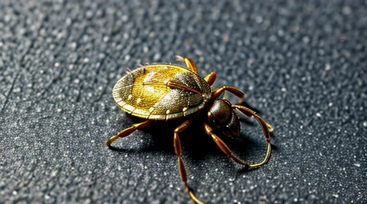 What should you do if a tick becomes detached?