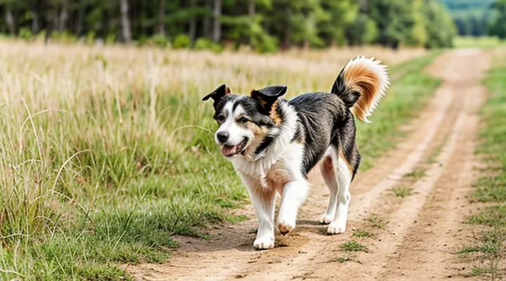 What should you do if a tick bites a dog and a part remains attached?