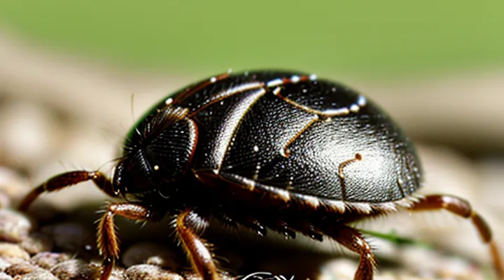 What should you do if a tick is on your body?